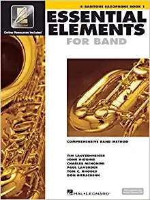 Essential Elements for Band – Saxophone - Baritone - Book 1