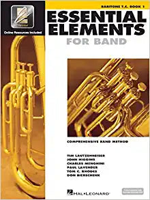 Essential Elements for Band – Baritone T.C. - Book 1