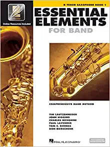 Essential Elements for Band – Saxophone - Tenor - Book 1