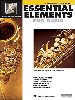Essential Elements for Band – Saxophone - Alto - Book 1