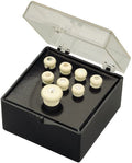 Martin - Bridge & Endpin Set - White/Tortoise Inlay