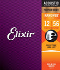 Elixir - Acoustic Guitar Strings - #16077 - Light-Med .012-.056