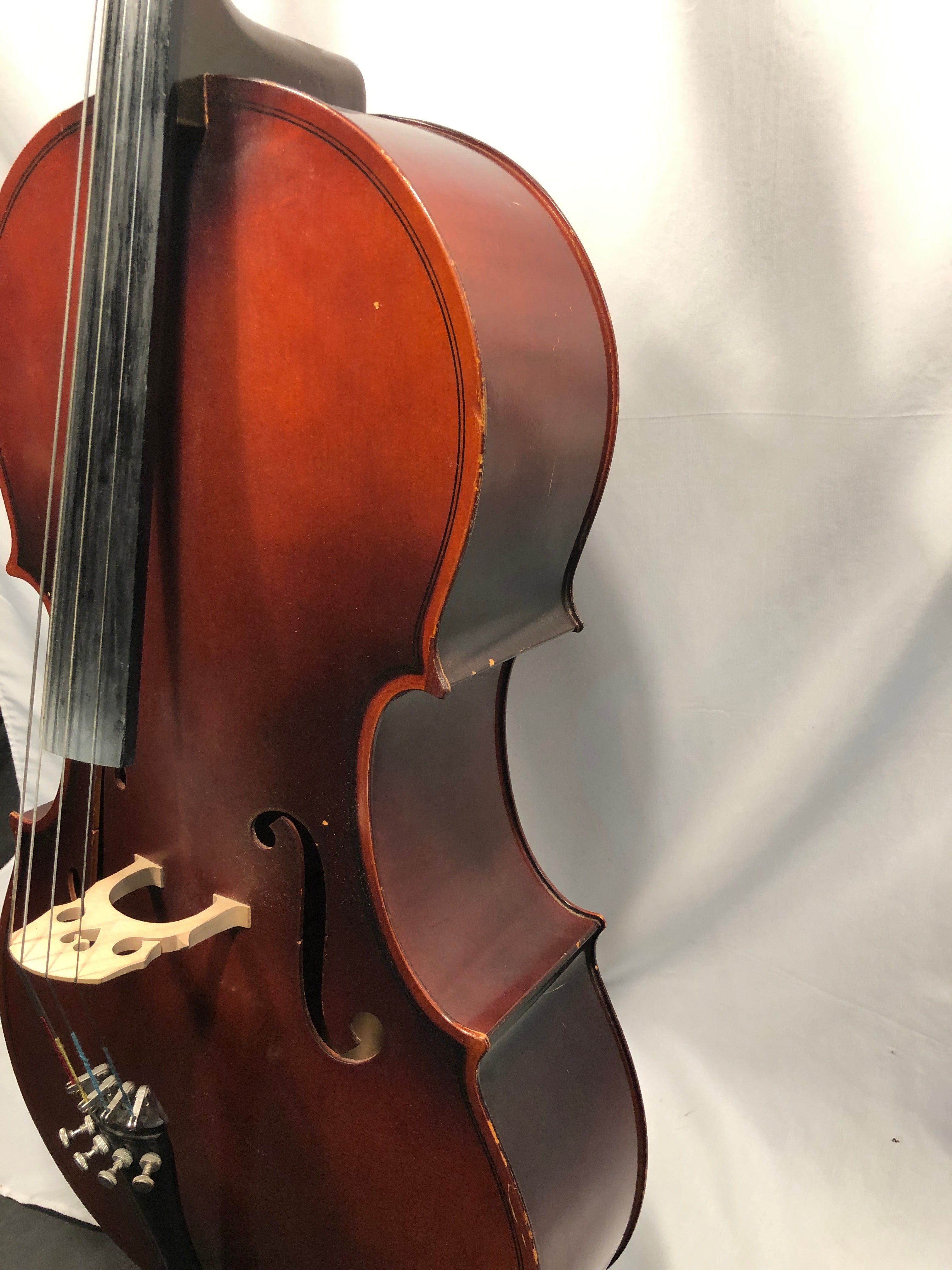 1930's  Kay 4/4 Cello 55 with Hard Case & Roth Glasser bow