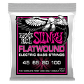 Ernie Ball - Electric Bass Guitar Strings - Flatwound Cobalt - #2814  45-100