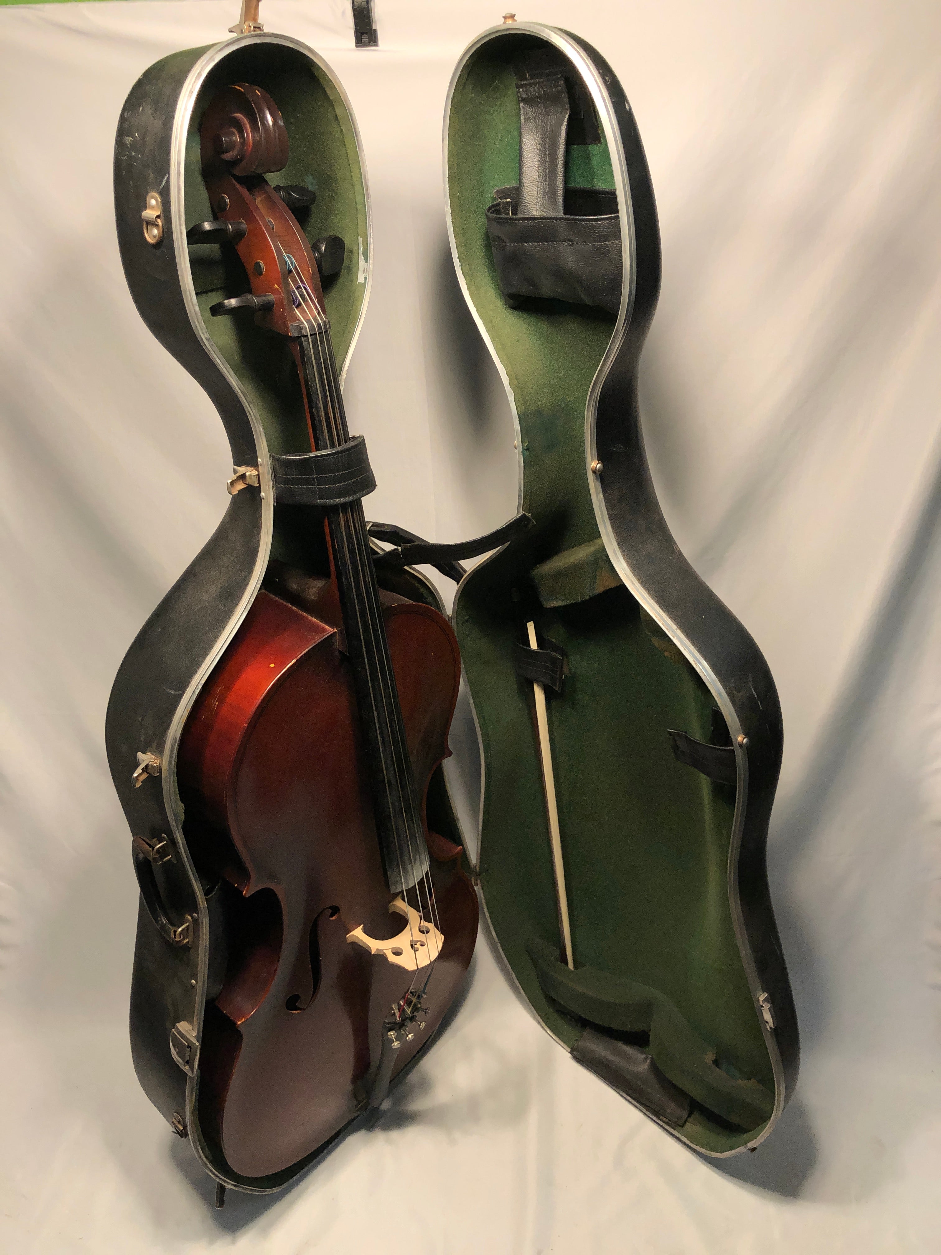 1930's  Kay 4/4 Cello 55 with Hard Case & Roth Glasser bow