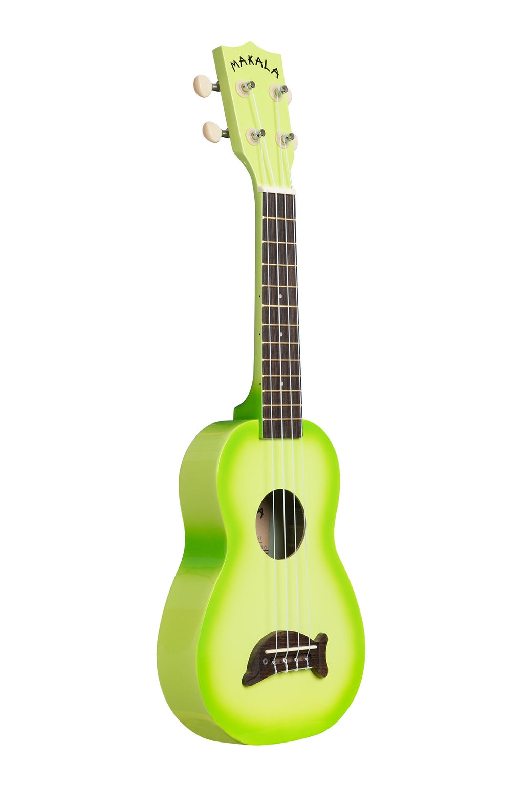 Makala Green Apple burst Dolphin Uke