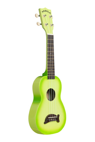 Makala Green Apple burst Dolphin Uke