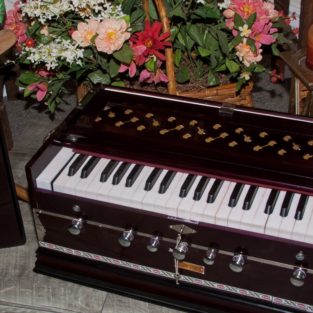 BANJIRA STANDARD HARMONIUM 7-KNOB - DARK