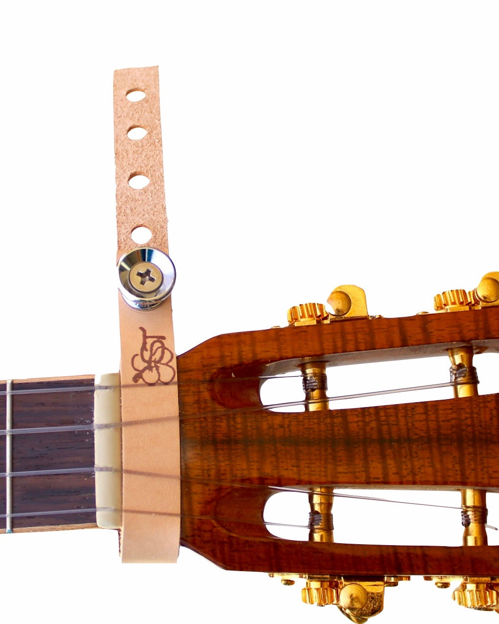 Sherrin's Threads - Headstock Bracelet (Natural Leather)