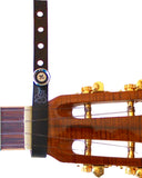 Sherrin's Threads - Headstock Bracelet (Black Leather)