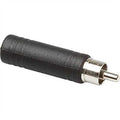 Hosa - Adaptor - GPR-104 1/4 Female TS to RCA Male