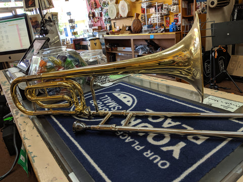 King 3b Trombone w/ F Attachment + Hard Case