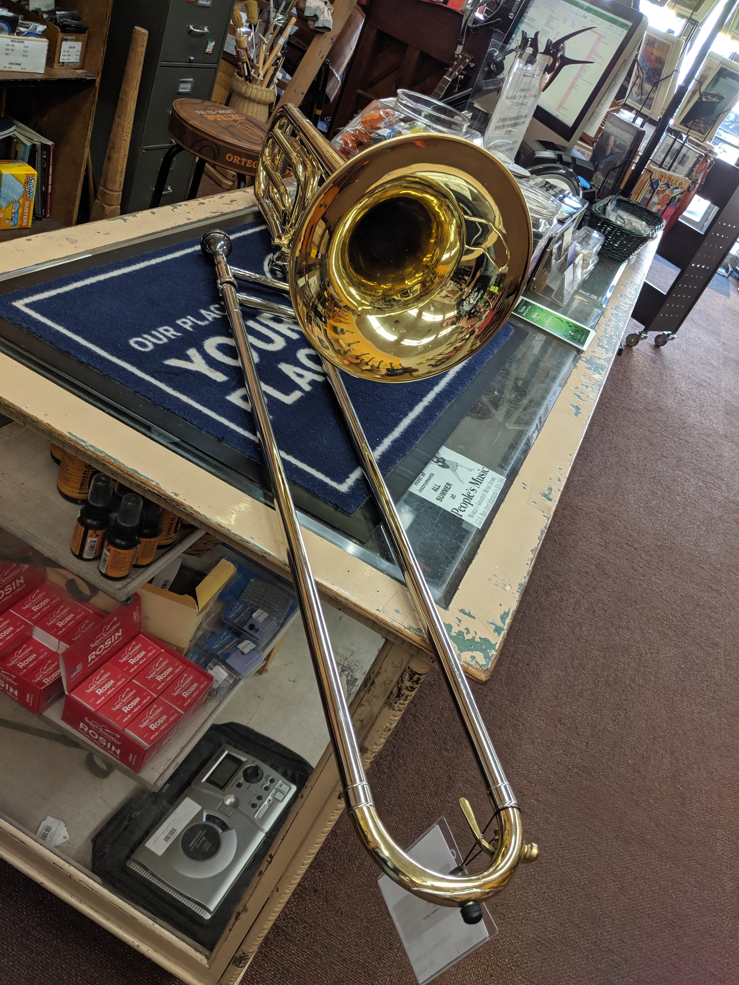 King 3b Trombone w/ F Attachment + Hard Case