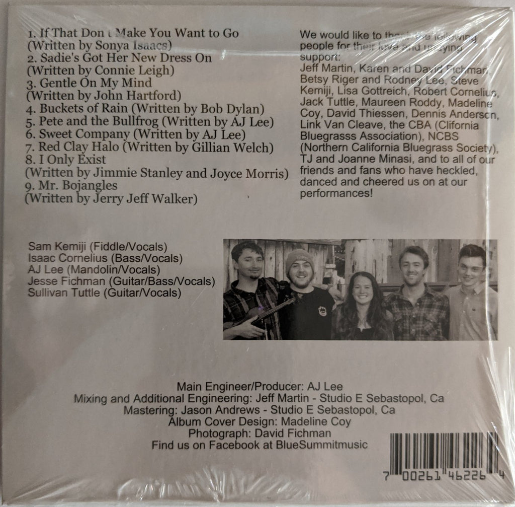 Jesse Fichman - "Blue Summit" - CD