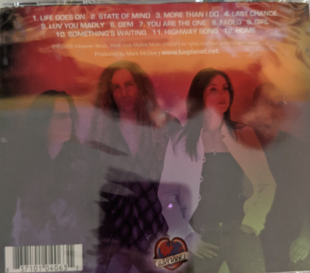Mark McGee - LUVPLANET - "State of Mind" - CD