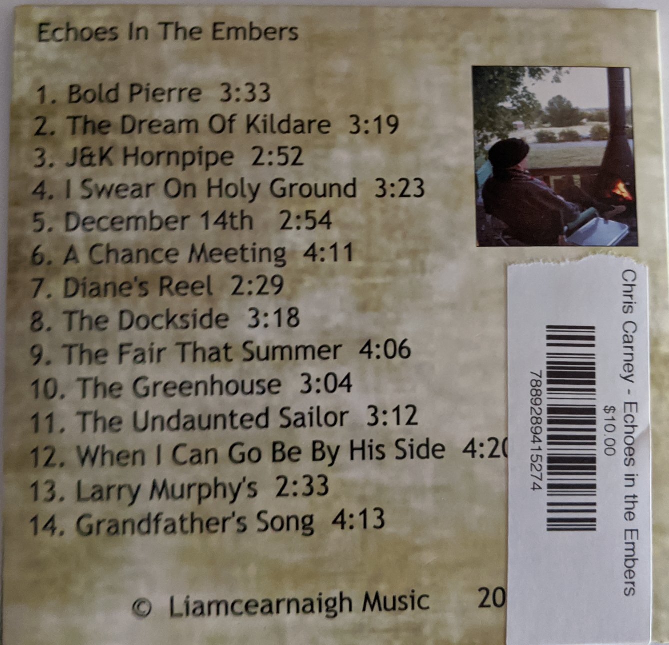 Chris Carney - Echoes in the Embers