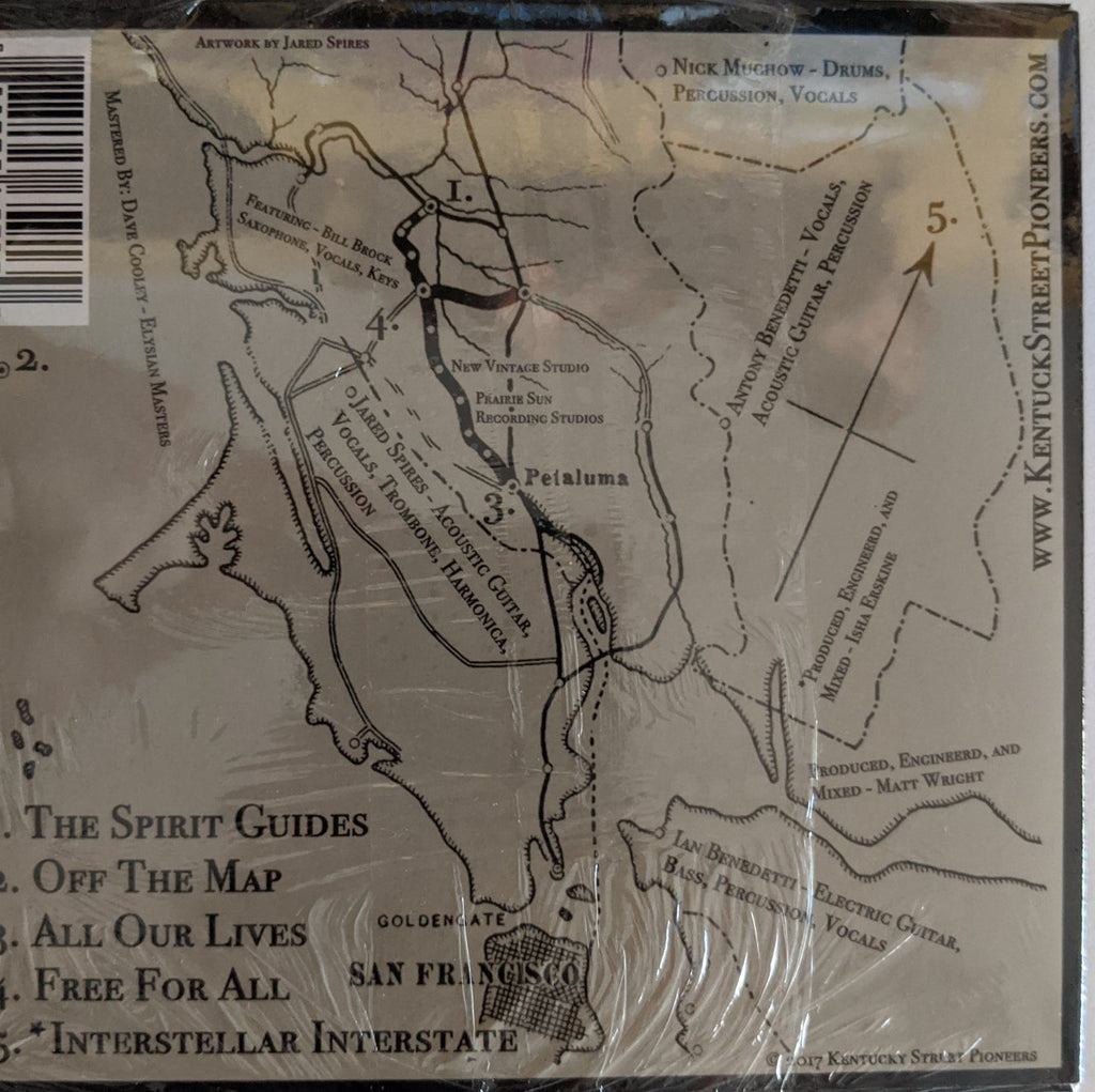 Kentucky Street Pioneers - "Off the Map" - CD