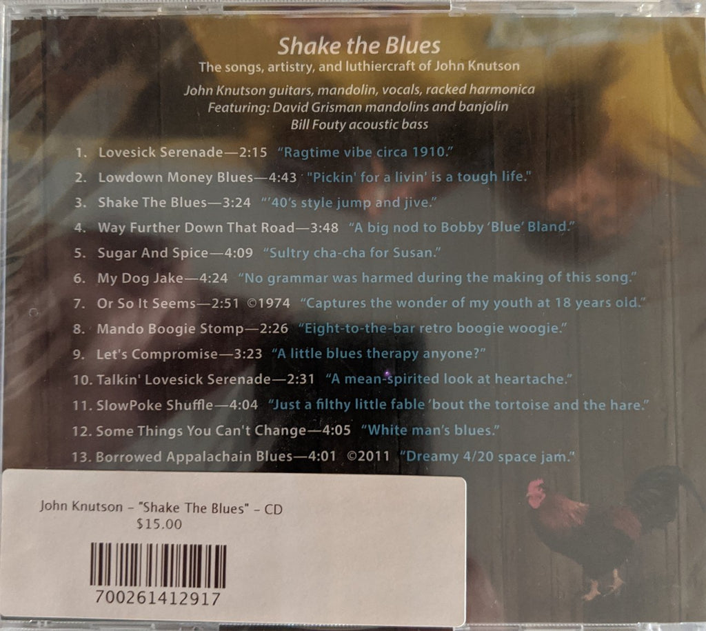 John Knutson - "Shake The Blues" - CD