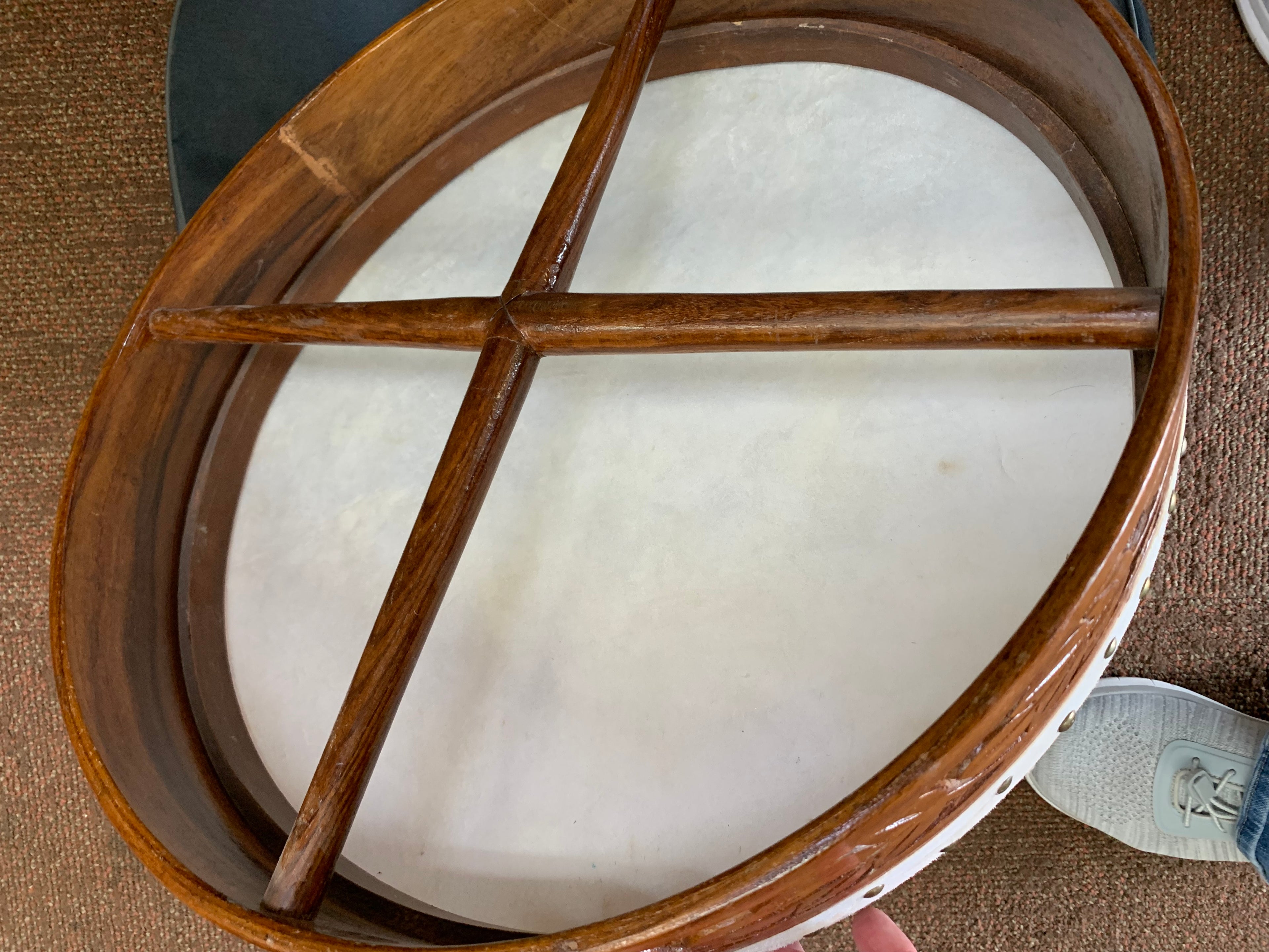 Irish Bodhran w/Case & Tippers