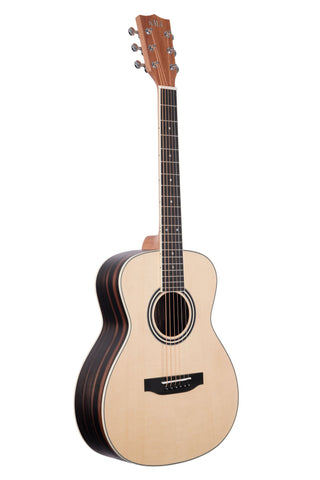 Kala Spruce Top Ebony - Orchestra Mini Guitar