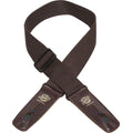 Lock-It -  2" Guitar Strap - Poly- Brown
