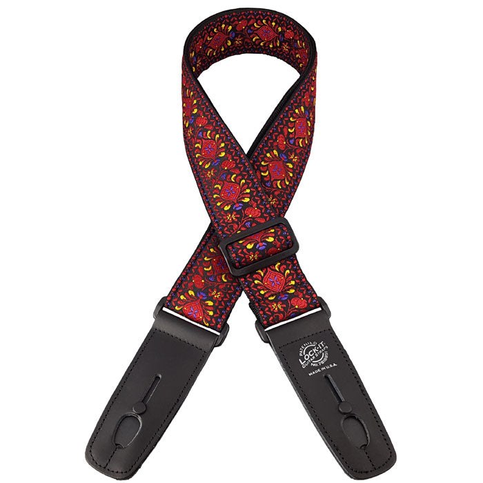 Lock-It -  2" Guitar Strap - Vintage - Moroccan Twist