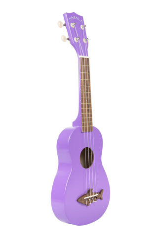 Makala Sea Urchin Purple Soprano Shark Uke