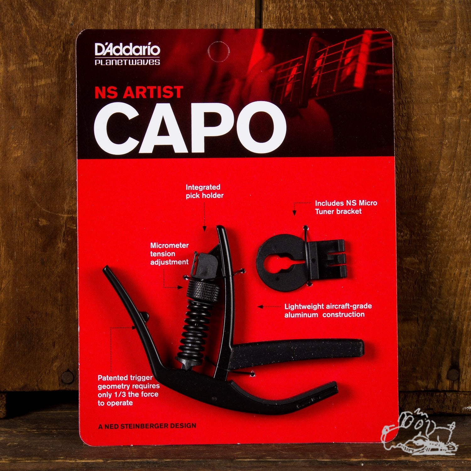 D'Addario NS Artist capo