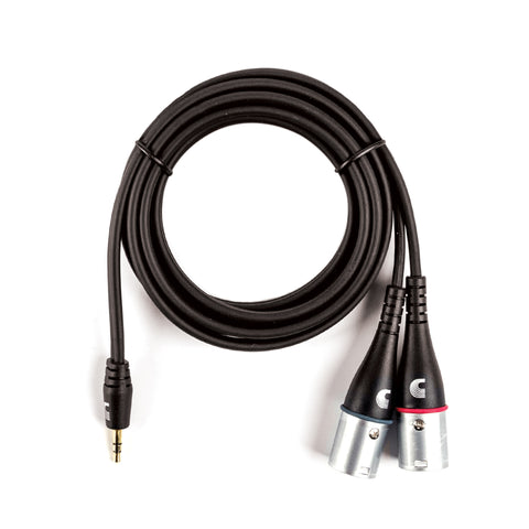 D'addario - 1/8" Stereo Male to Dual XLR