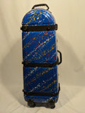 Multi-color 3-Tabla Hard Carrying Case - Made in Varanasi India