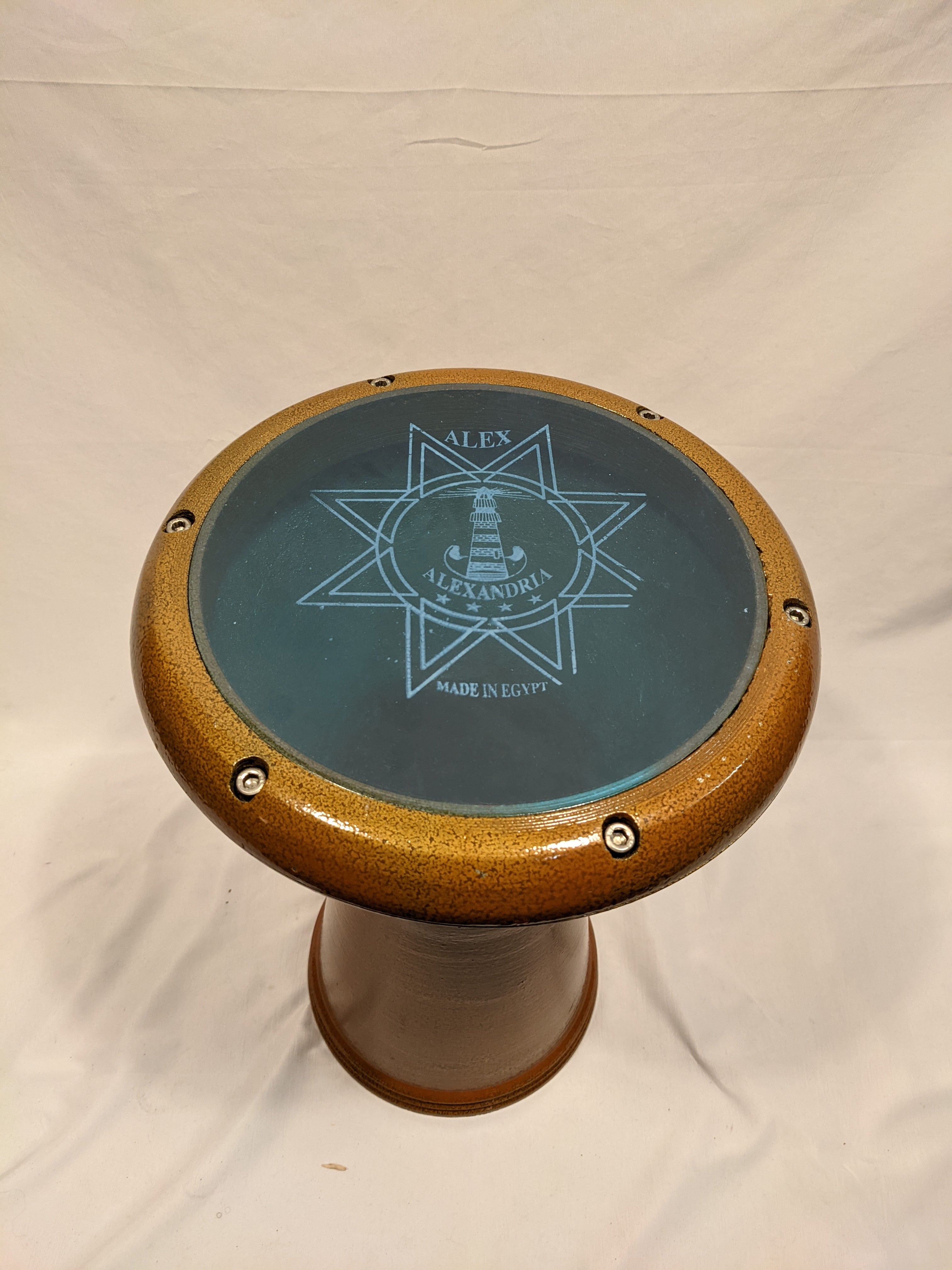 Alexandria - Doumbek (Gold Shell w/ Bag)