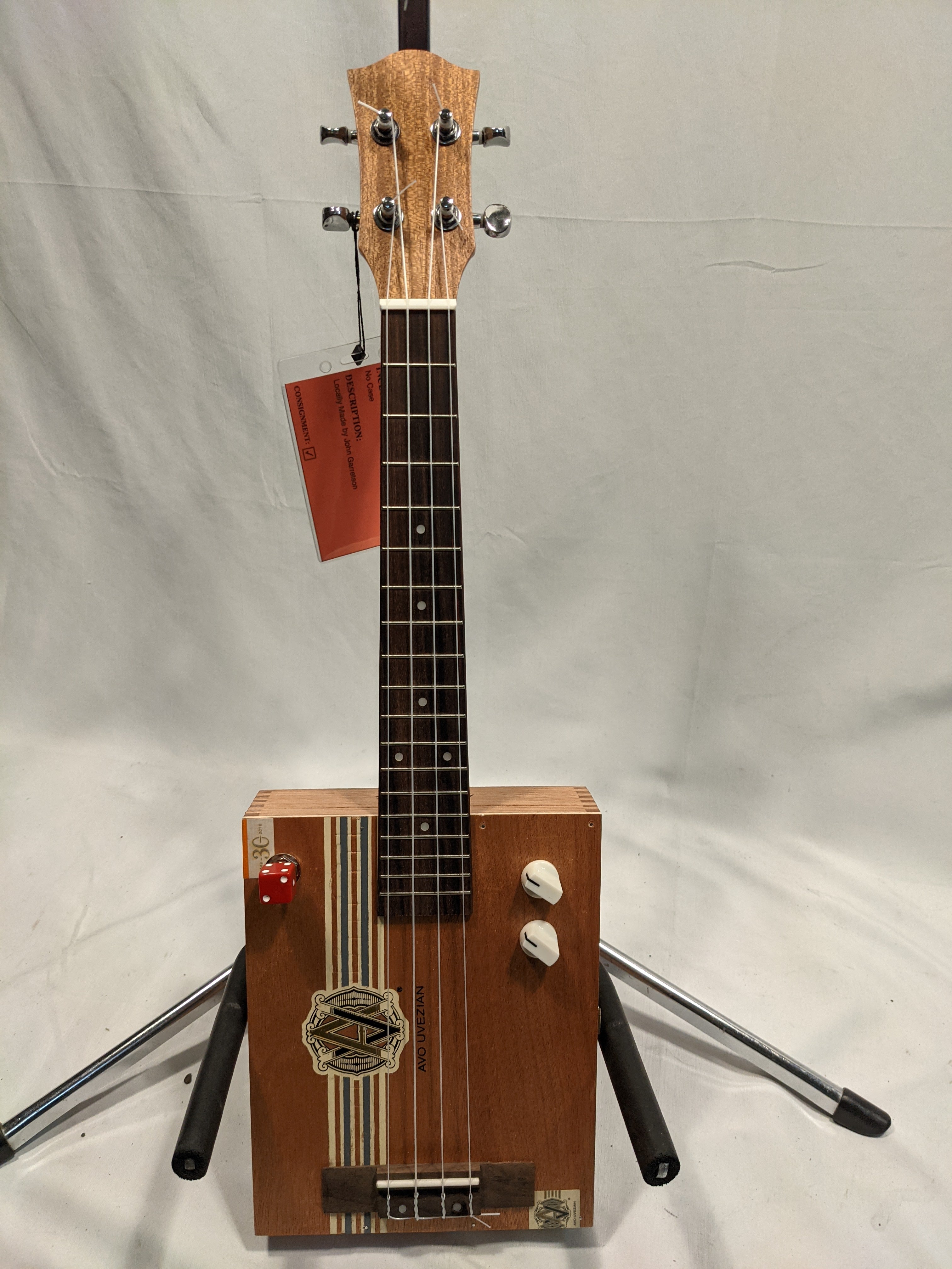 Homemade - Cigar Box Ukulele w/ Pickup