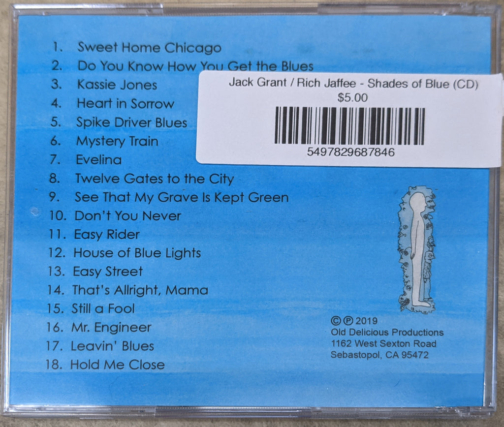Jack Grant / Rich Jaffee - Shades of Blue (CD)