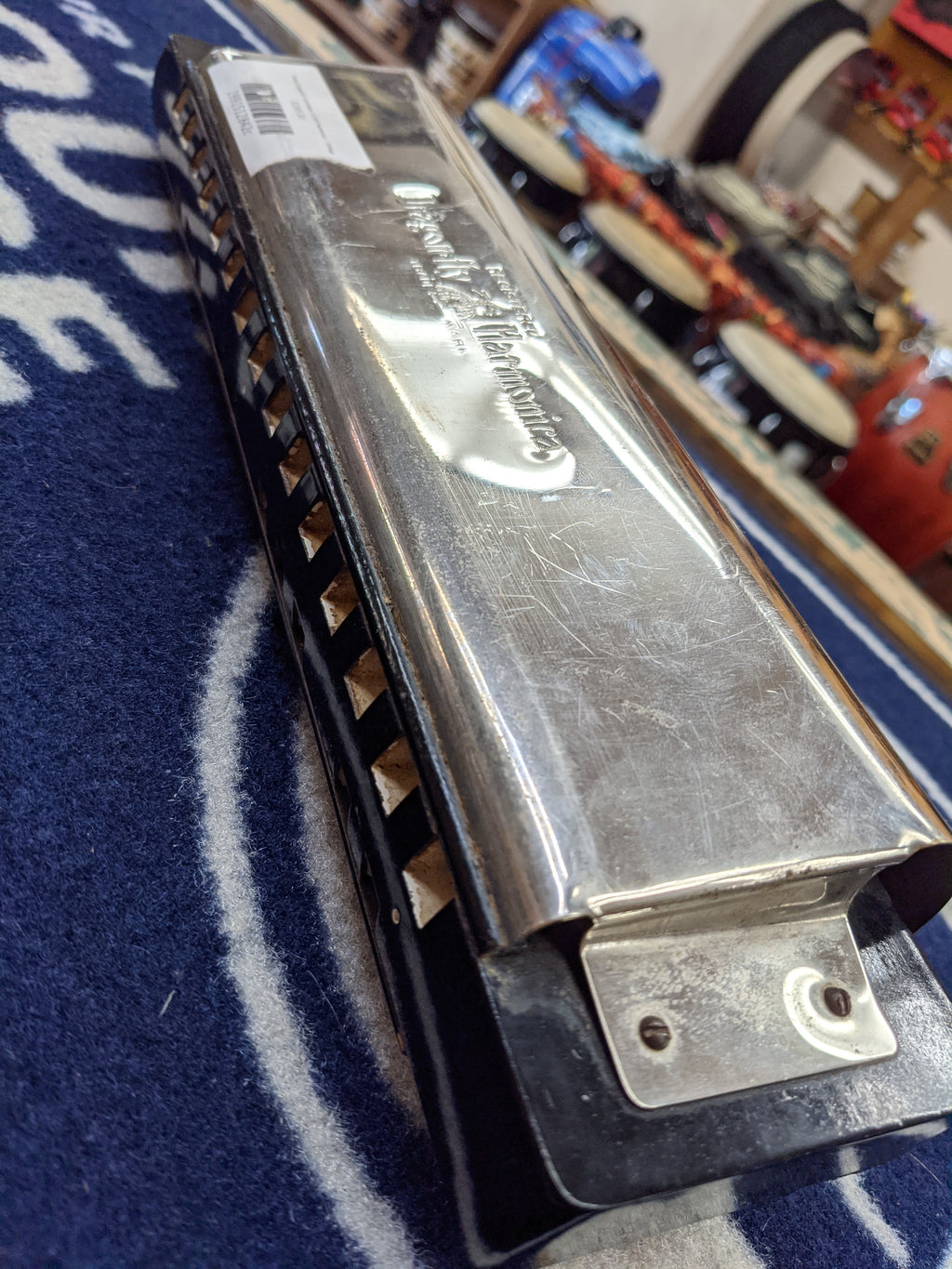 Tombo Dragonfly Contrabass 1140N Harmonica - Vintage