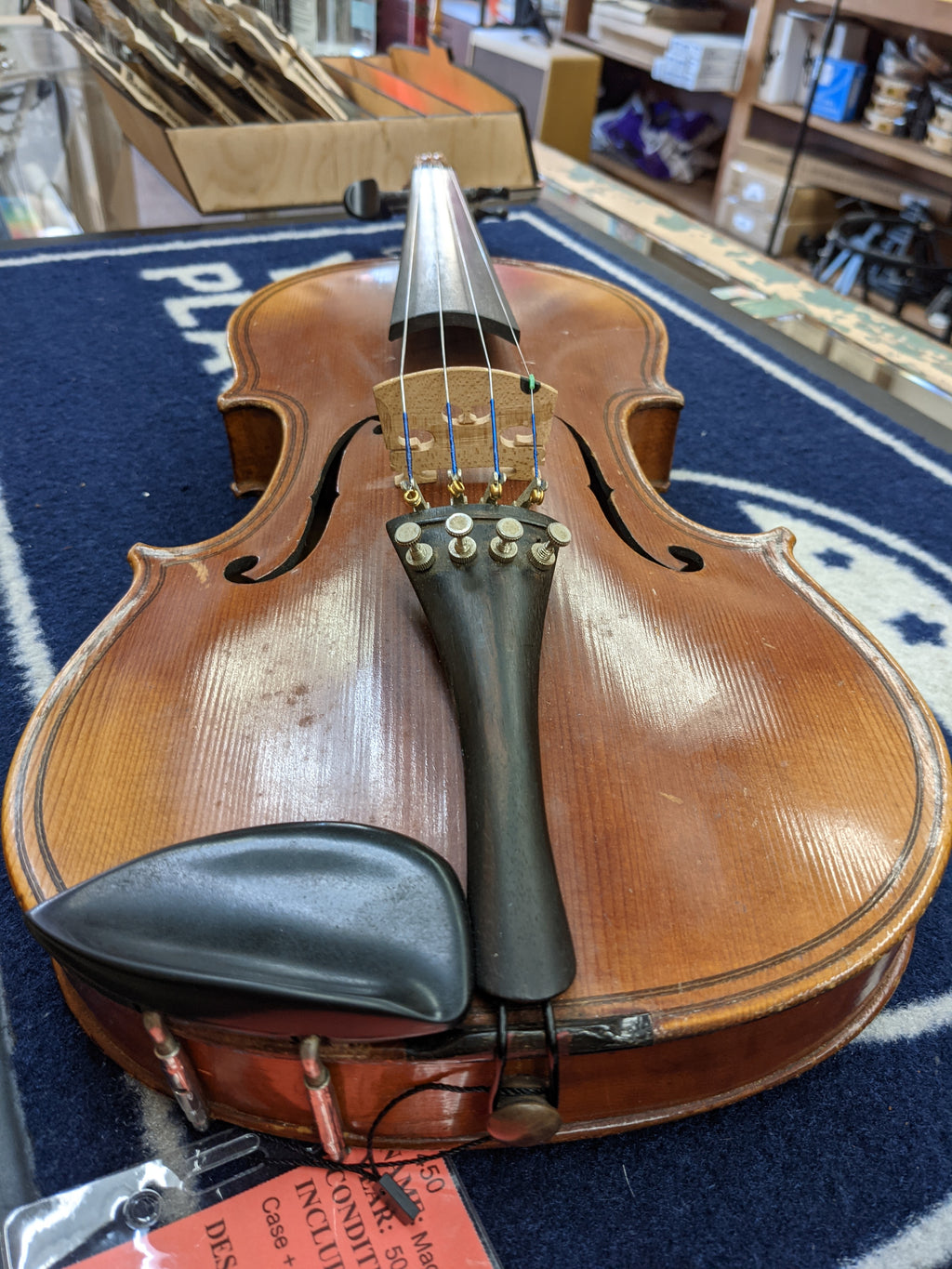 Maggini Violin Copy - 1950s-60s w/ Bow + Black Case