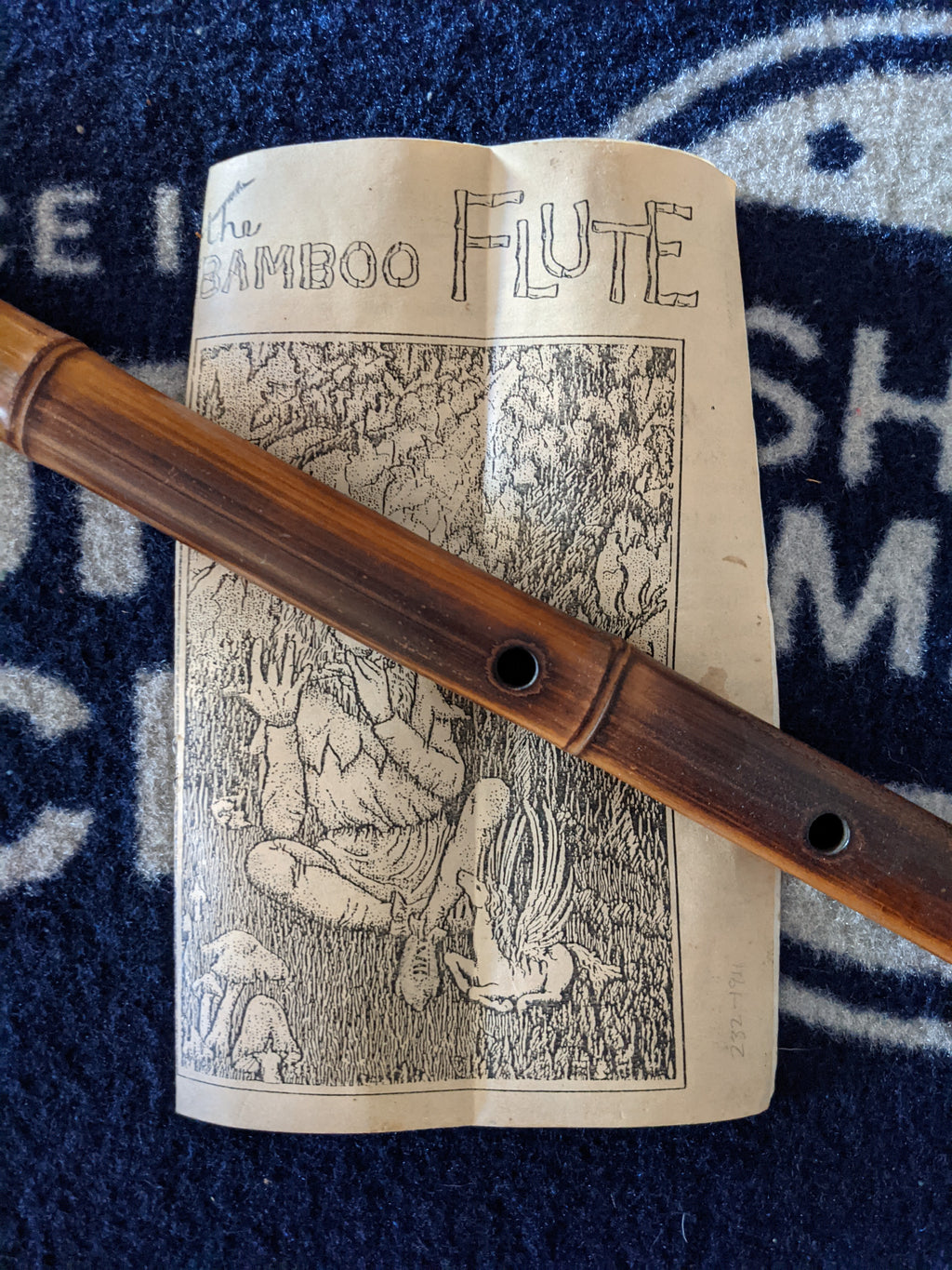 Hap Newman - Bamboo Flute - 1980's w/ Booklet