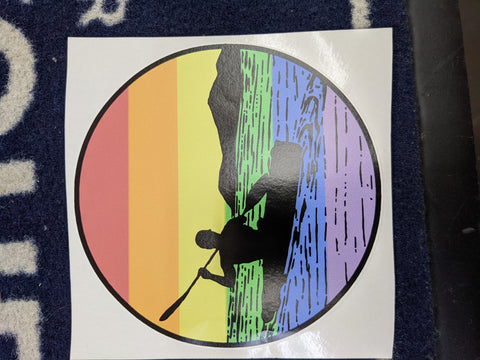 Pride Kayak Sticker - Large