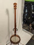 1960's - Vega - SS-5 Folklore - "Pete Seeger Style" Long Neck Banjo w/ Original Chip Case