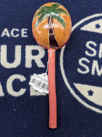 Maraca (Single) Red Wood - Red Handle