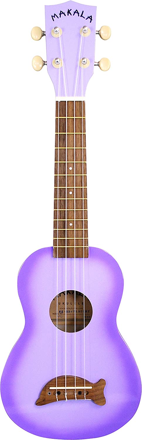 Makala Purple burst Dolphin Uke