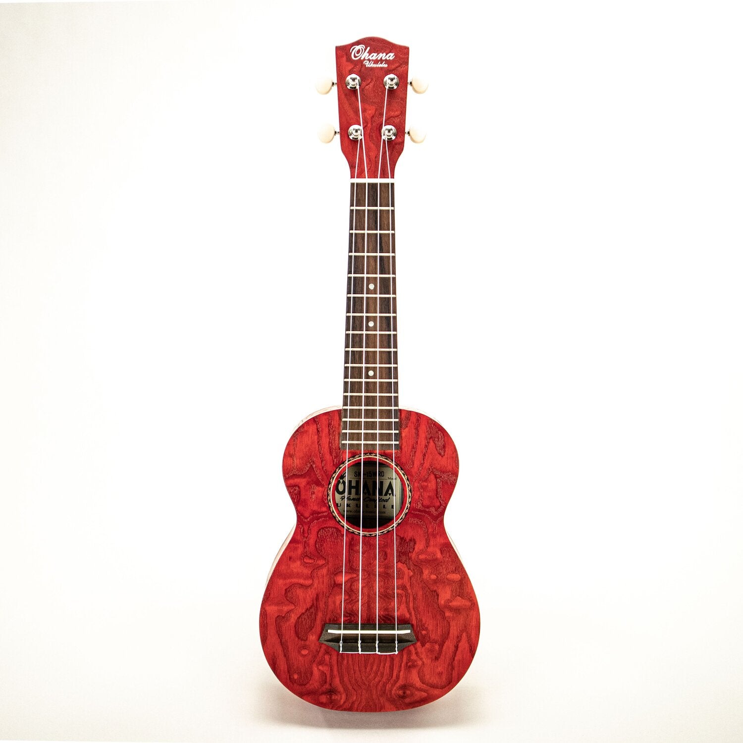 Ohana - SK-15W - Red Soprano Ukulele