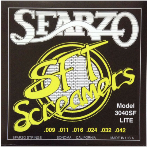 Sfarzo - SFT Screamer - Electric Guitar Strings - 9-42