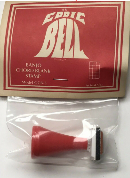 Eddie Bell - Guitar Chord Blank Stamp GCB-2