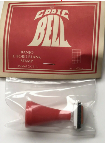 Eddie Bell - Guitar Chord Blank Stamp GCB-2