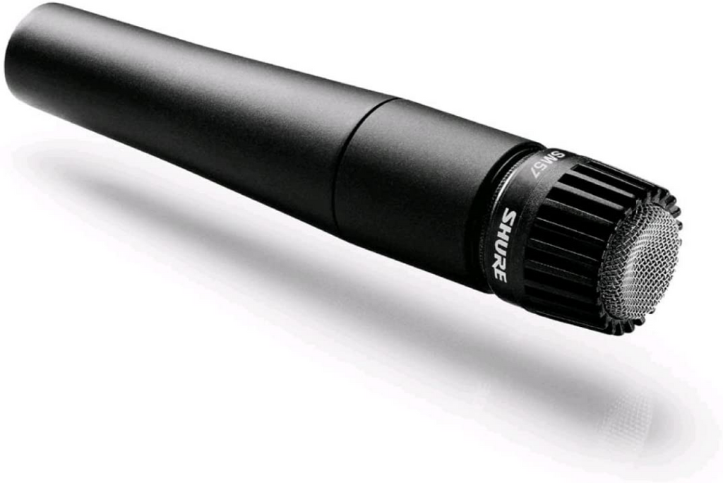 Shure SM57-LC Cardioid Dynamic Microphone - Black