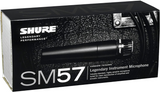 Shure SM57-LC Cardioid Dynamic Microphone - Black