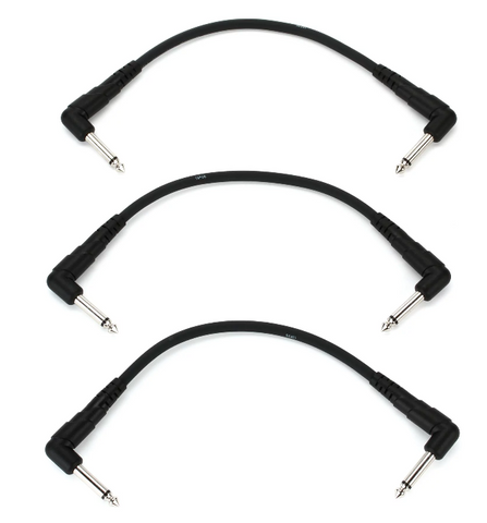 D'addario - 6" Patch Cable (3 Pack)