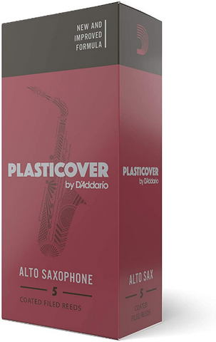 D'Addario - Plasticover - Saxophone Reeds - Alto - (2.5) Box of 5