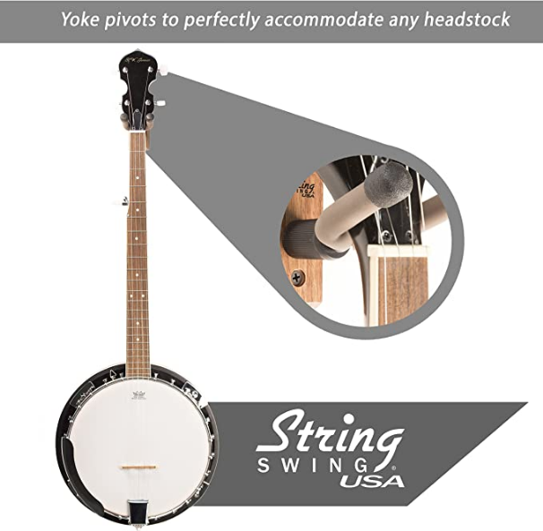 String Swing - CC01B -Banjo Hanger - Cherry