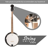 String Swing - CC01B -Banjo Hanger - Black Walnut